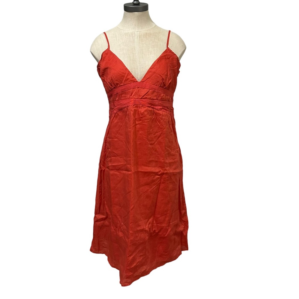 Anthropologie  Maeve Coal Spaghetti Strap Sun Dress Size M